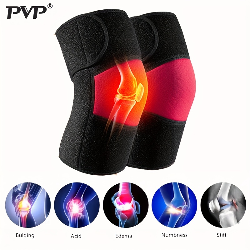 1 Pair Adjustable Self Heating Knee Pads